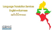 Burmese Translation Services in Goa