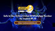 Online Cricket ID WhatsApp Number | Instant IPL ID & Cricket ID